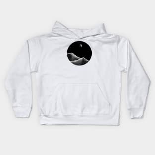 Universe in a circle Kids Hoodie